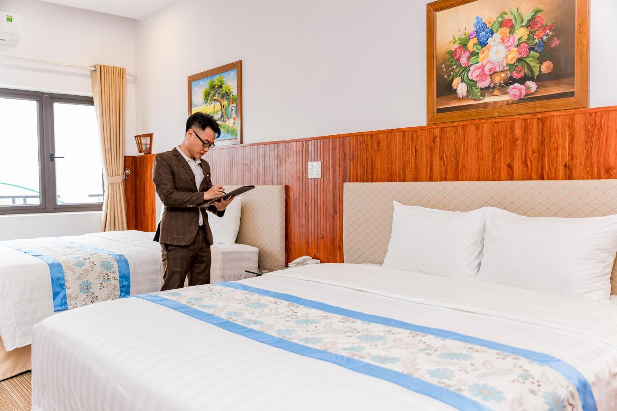 Binh An Nhien Hotel Duong Thanh エクステリア 写真